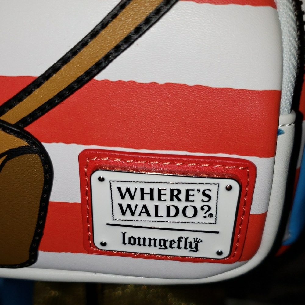 SOLD Loungefly Disney Where's Waldo Backpack - Picture 2 of 8